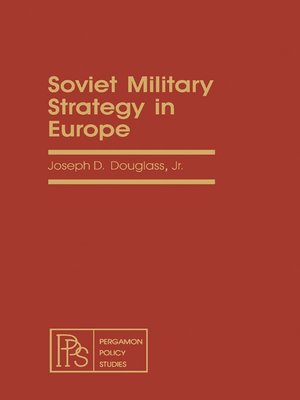 cover image of Soviet Military Strategy in Europe